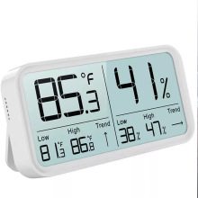 Lcd Digital Thermometer Humidity Weather Station Hygrometer